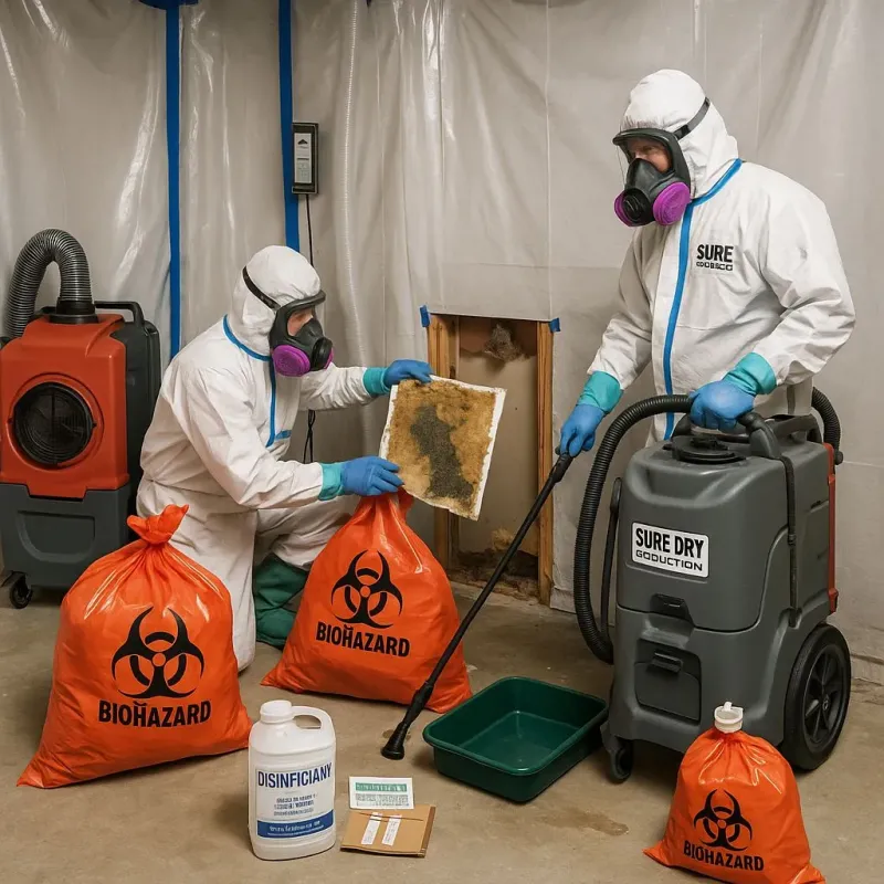 Contaminated Water Handling Protocols process in Osage County, KS