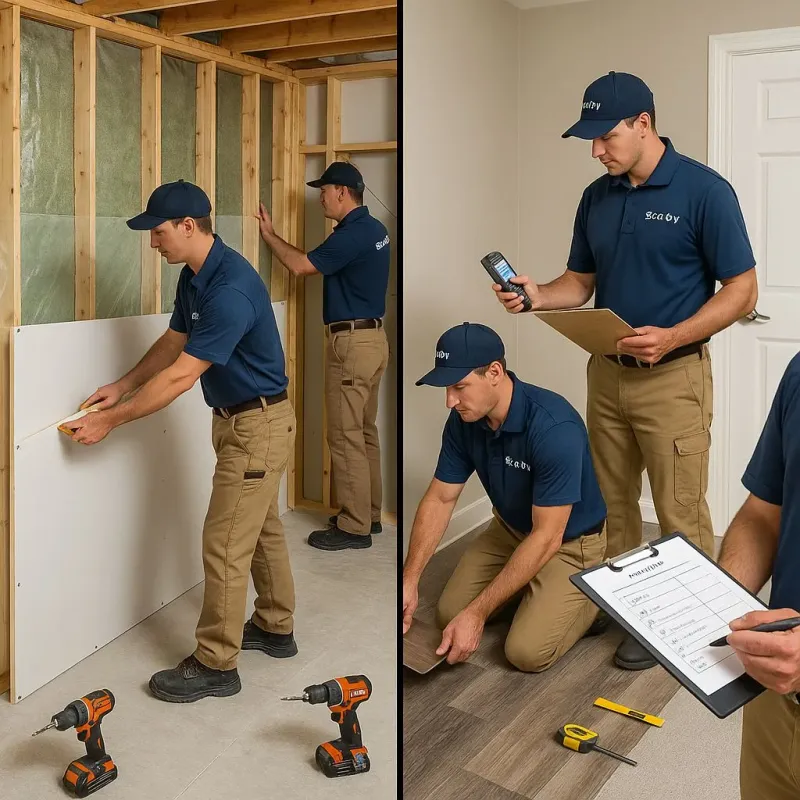 Repairs and Reconstruction process in Osage County, KS